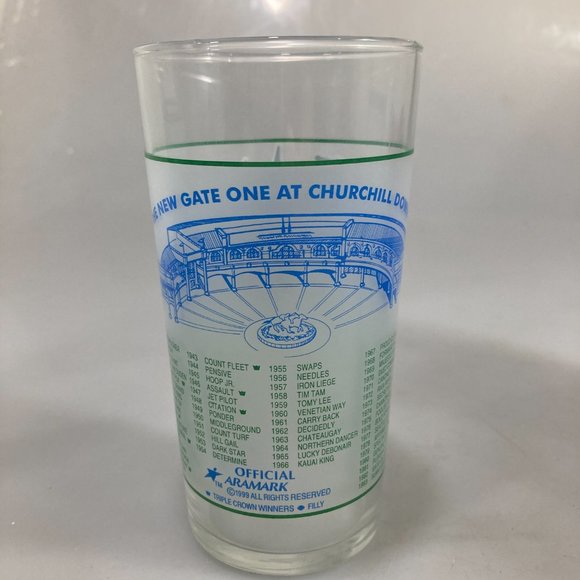Kentucky Derby Glasses Lot of 5 Churchill Downs 1999, 2000, 2001, 2002, 2003 - Picture 5 of 11